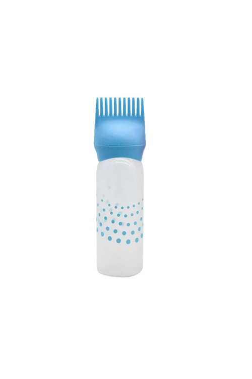 120 ml Saç Boyası Doldurulabilir Şişe Aplikatör Kuaför Saç Boyama Tarağı Aplikatörü