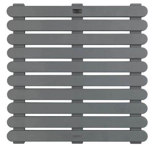 İç Dış Mekan Paspası Gri 55 x 55 cm Duş Paspası, Duş Paspası, Paspası, Yüzme