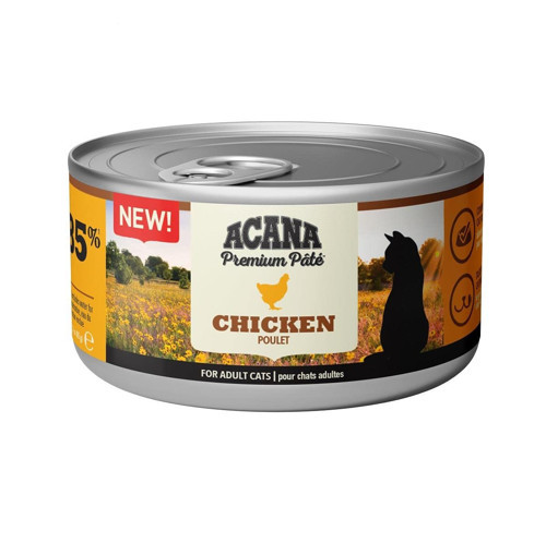 Pate (Ezme) Konserve Yaş Maması, Tavuklu, 85 gr
