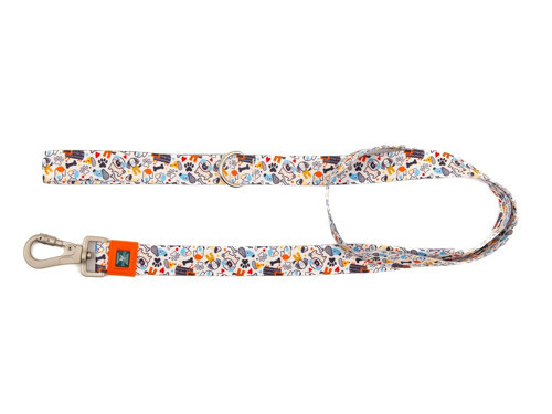 Recycled Gezdirme Kayışı, Gezdirme Kayışı – Geri Dönüştürülmüş, Kadifemsi Dokulu, Çift Kilitli Karabina Kanca, 360° Dönüşlü, Dayanıklı, Small