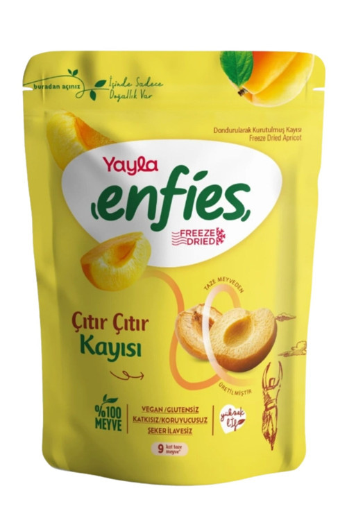 Freeze Dried Çıtır Çıtır Kayısı 20 gr