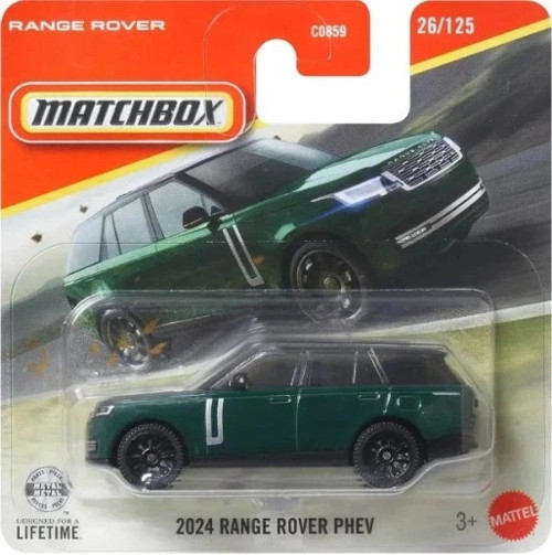 Matchbox 2024 Range Rover PHEV Metal Die Cast Model Araba 1:64 3+