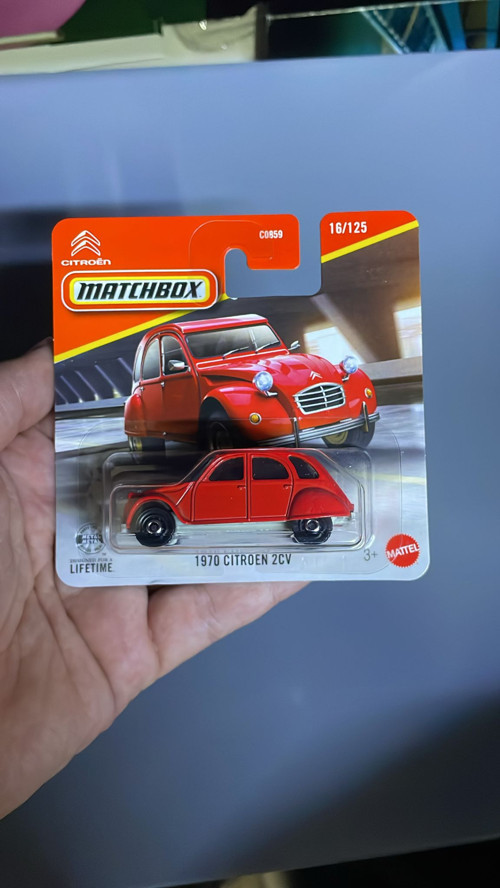 1970 Citroen 2CV 1:64 Klasik Fransız Otomobili Model Araç