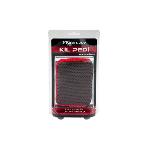Mikrofiber El Kil Pedi 12x9 cm - Süngerli Clay Pad Boya Yüzey Arındırma Pedi