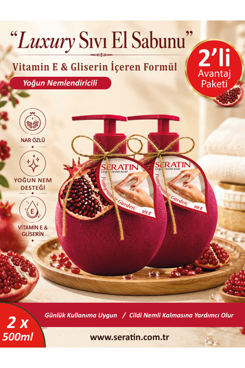 Liquid Hand Soap Pomegranate Garden 2x500ml