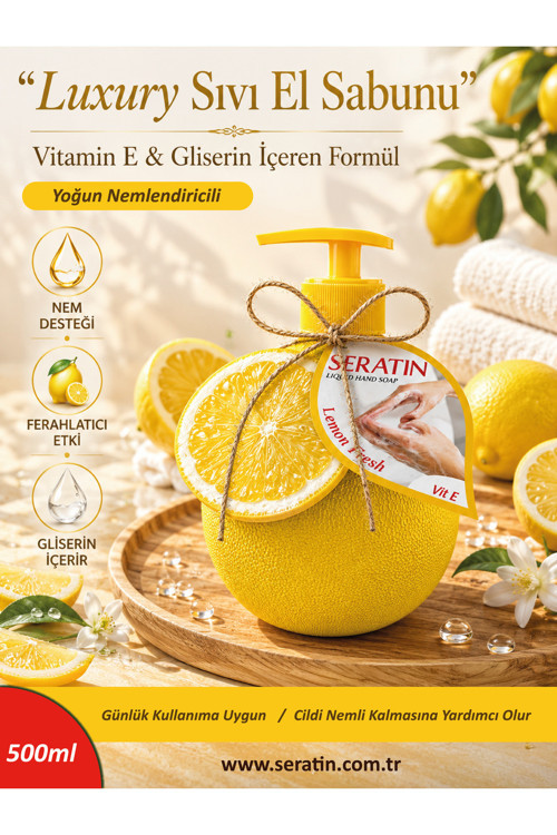 Liquid Hand Soap Lemon Fresh 500ml
