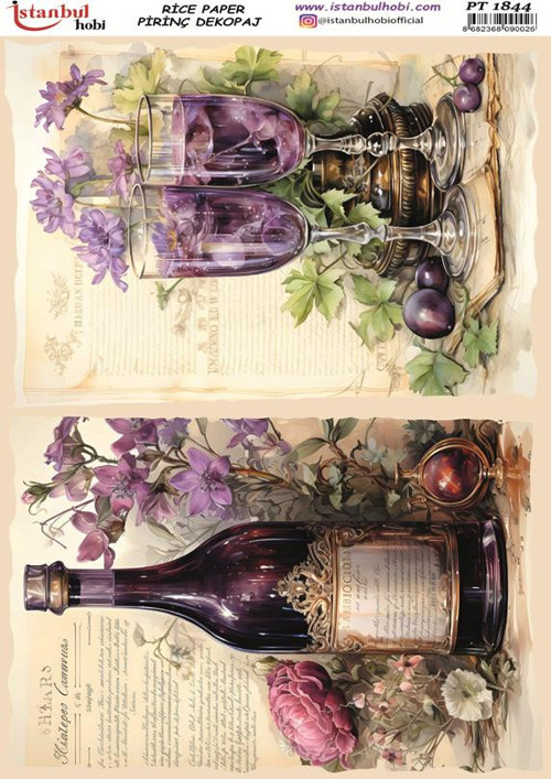 Pirinç Dekopaj Kağıdı 30x42cm PT-1844