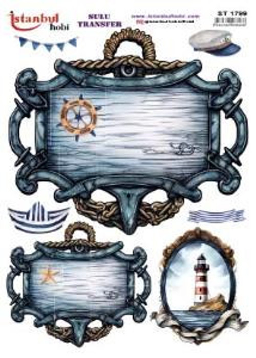Sulu Transfer Kağıdı 25x35cm ST-1799
