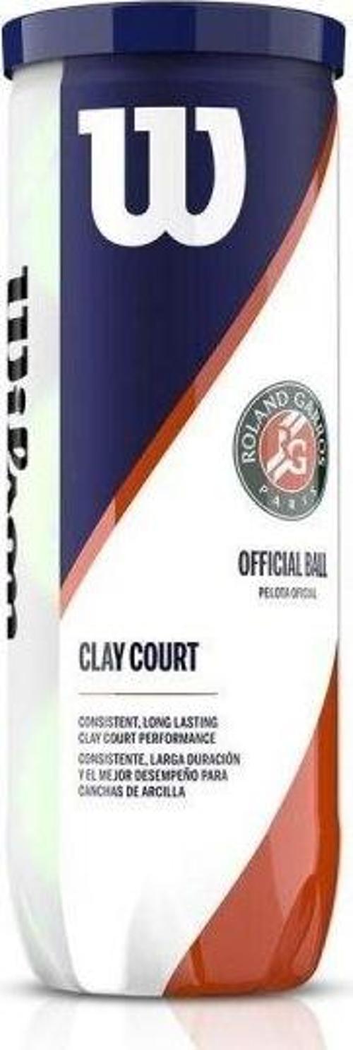Roland Garros Clay Court 3'lü Tenis Topu WRT125000