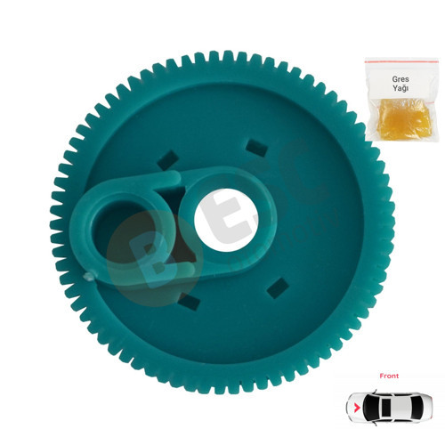 New Holland Traktör için Kabin Ön Silecek Dişli 50032309 44.5 mm