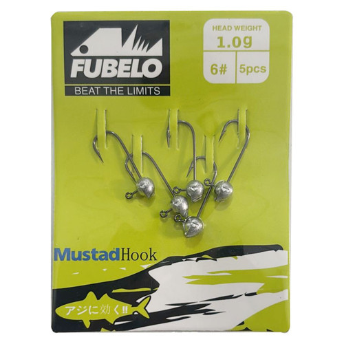 Sharp Head 5 Adet Jig Head 1gr 6no