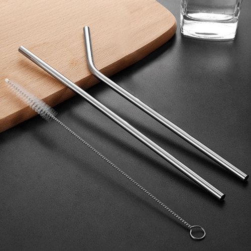 Büro Ev Ofis İçecek Keyfi için 3PARÇA Paslanmaz Çelik Pipet Seti