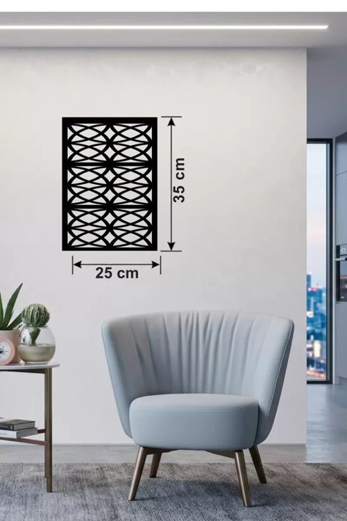 Büro Ev Ofis Dekoru için 25x35CM Ahşap Laser Kesim Selçuklu Yıldızı Pano Duvar Süsü