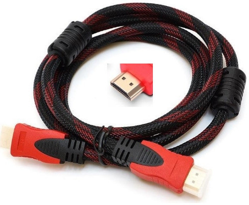 Büro Ev Ofis Cihazları için 15MT Örgülü HDMI Kablo