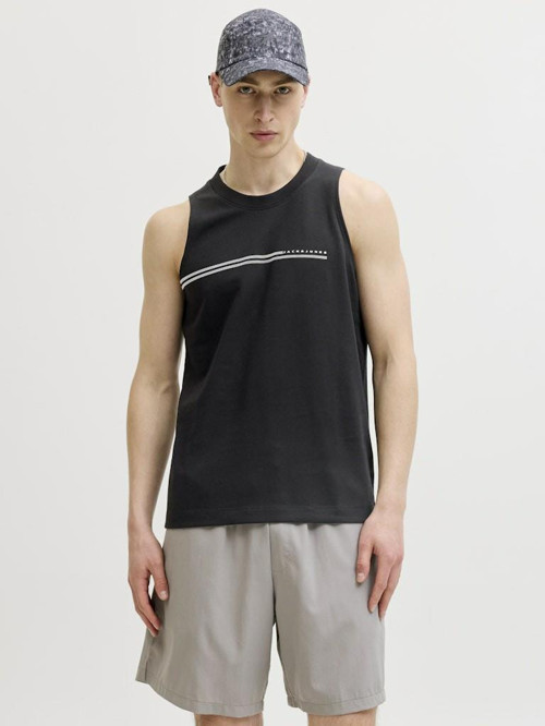 Jack Jones Fusıon Chest Brand Regular Fit Erkek Atlet 12295005