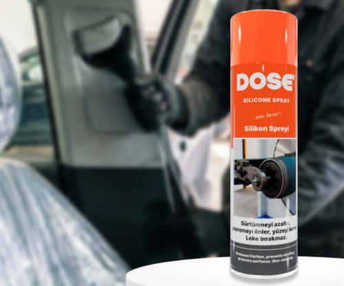 Ds-Lmp-S-500 Silikon Sprey 500Ml Kauçuk Fitiller, Kalıp Ayırma, Ahşap Yağ - 1 Adet