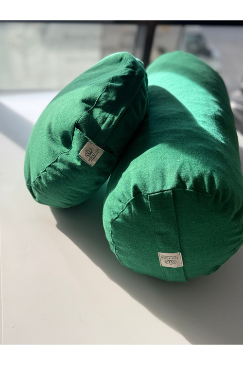 Zafu meditasyon Bolster & Yoga Meditasyon Minderi Karabuğday dolgulu