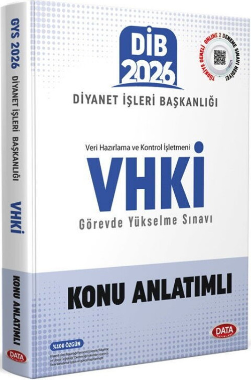 2026 Diyanet İşleri Başkanlığı VHKİ Görevde Yükselme Sınavı Konu Anlatımlı Data Yayınları