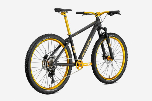 Rebel 27.5" MTB 16.5' 8 Vites H. Disk - Mat Siyah-Sarı