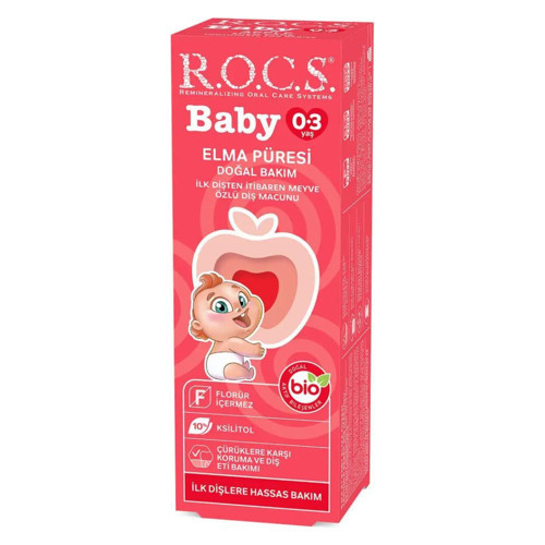 Baby 0-3 Yaş Elma Püresi Tadında Diş Macunu 45 gr