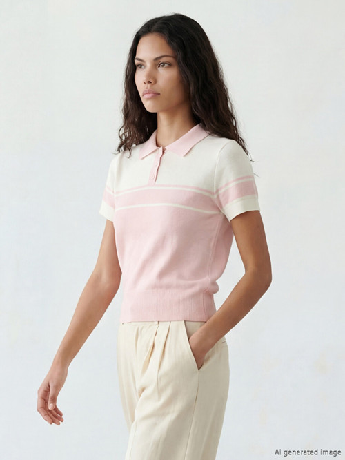 Modest Pembe Hırka