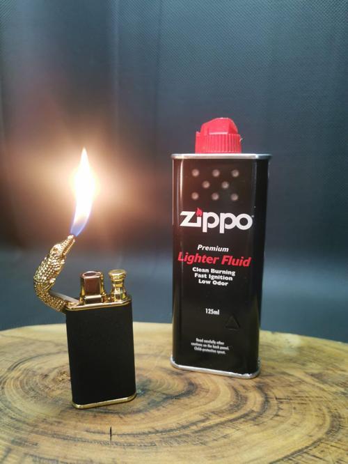 İsme Özel Ejderha Çakmak,Zippo Benzini Seti