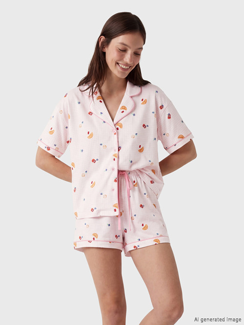 DREAM Ekru Pijama Takımı
