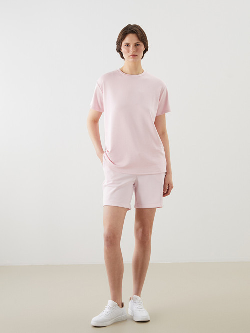 Basic Pembe Şort