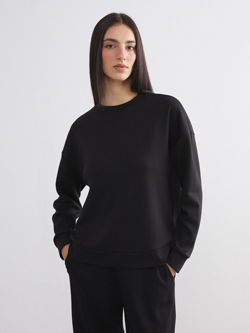 Vision Siyah Sweatshirt