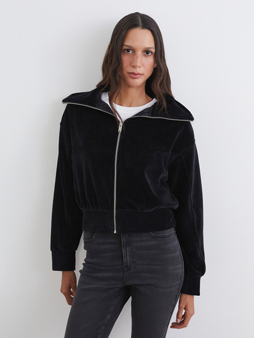 Vision Siyah Sweatshirt