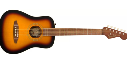 Redondo Mini Sunburst Elektro Akustik Gitar