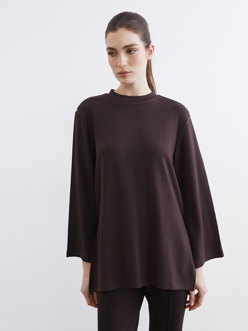 Modest Kahverengi Sweatshirt