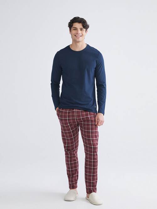 LC WAIKIKI Bordo Pijama Takımı