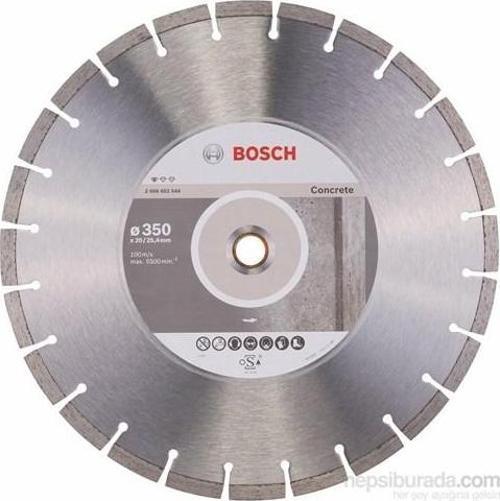 - Standard Seri Beton İçin Elmas Kesme Diski - 350 X 20,00+25,40 X 2,8 X 10 Mm