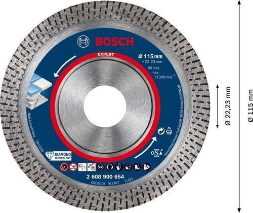 Expert Hardceramic Elmas Kesme Diski 115 x 22,23 x 1,4 x 10 mm