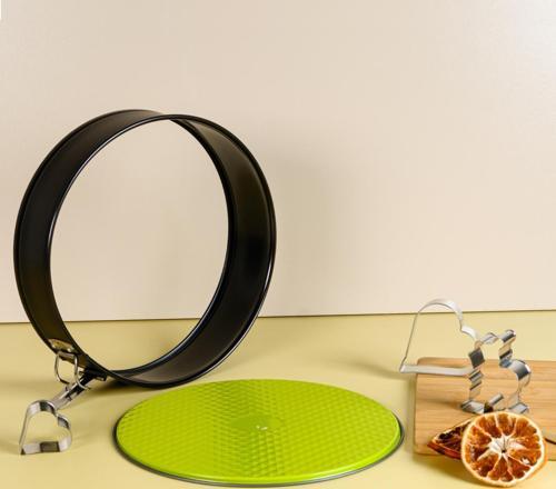 Kelepçeli Kek Kalıbı Lime Yeşil 26 cm