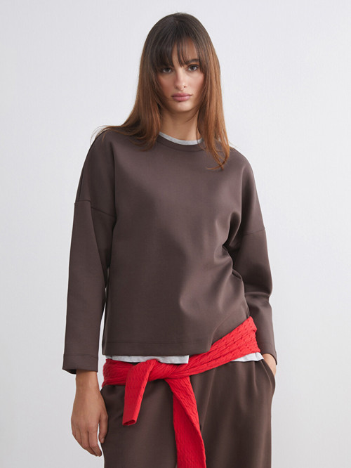 Vision Kahverengi Sweatshirt