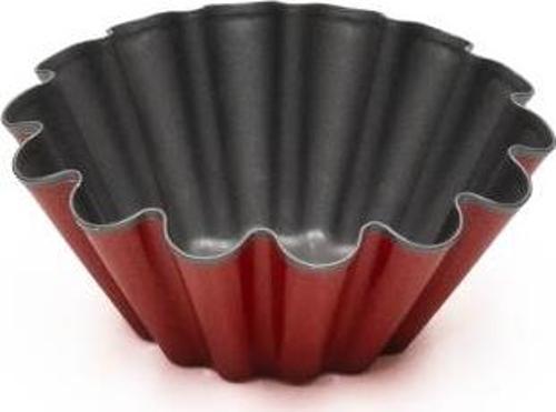 Mini Brioche Kalıbı Kırmızı 10 Cm