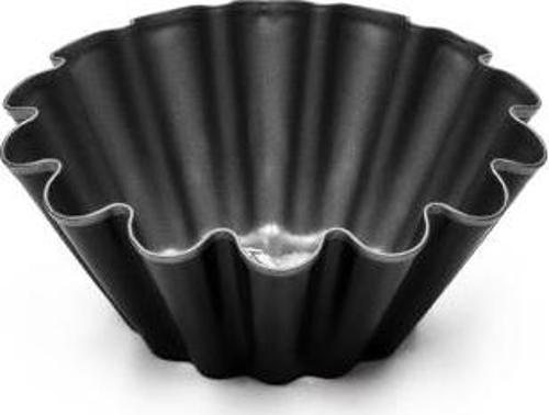 Mini Brioche Kalıbı Siyah 10 Cm