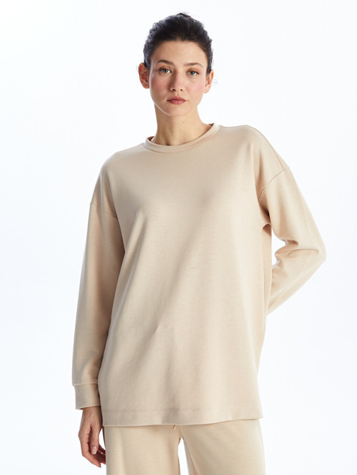 Classic Bej Sweatshirt