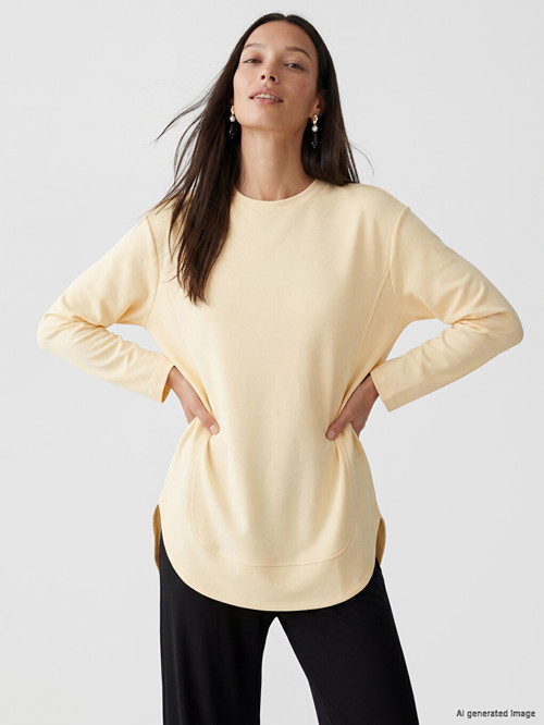 EVERYDAY Bej Sweatshirt