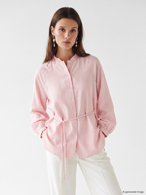Modest Pembe Tunik