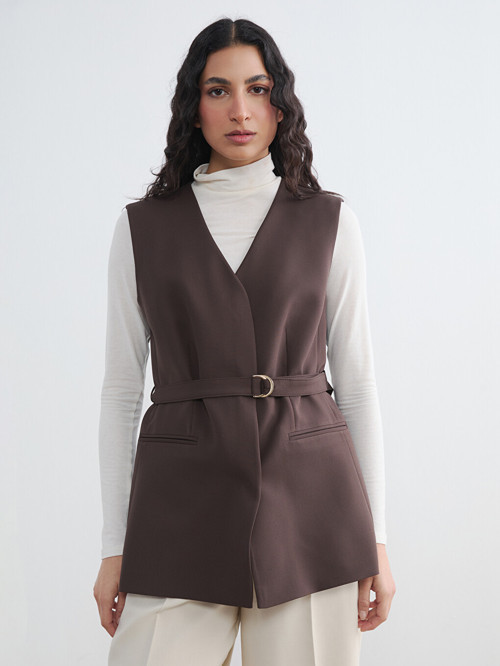 Modest Kahverengi Ceket