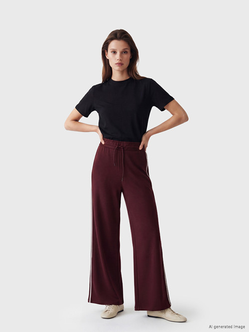 LCW Modest Mürdüm Eşofman Altı