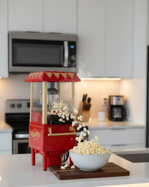 Sağlıklı Atıştırmalıklar İçin Yağsız Popcorn Makinesi - RFIOVS2052-8451
