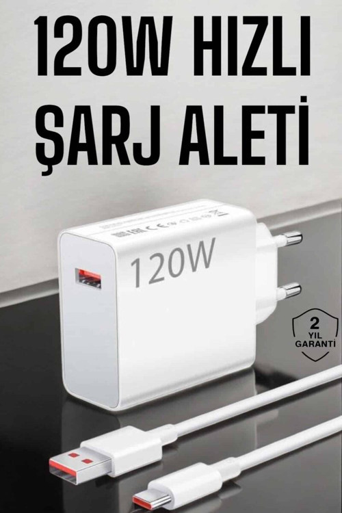Şarj Aleti Turbo Max Type-C Uyumlu Ultra Turbo Max - RFIOVS5286-9642