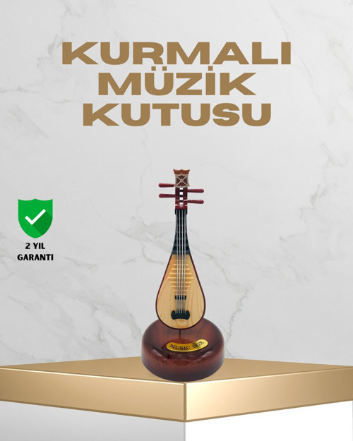 Ud Sembolü Müzik Kutusu Es Tasarım Melodi Destekli - RFIOVS3460-6637