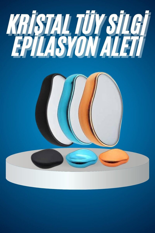Tüy Silgi Kristal Epilasyon Acısız Ağrısız ve Pratik Epilasyon Aleti - RFIOVS2886-9379