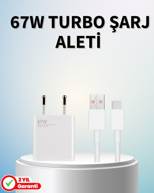 67 Watt Güçlü Şarj Aleti Samsung S23 Ultra S24 Uyumlu - RFIOVS5012-6520