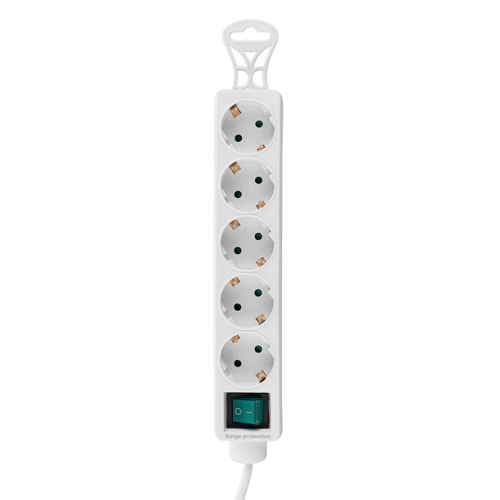 S-LINK SPG-F05 5 Soket Akım Korumalı Priz 1.5Mt Kablo 306 Joule (Beyaz)(1923) - RFIOVS6967-1242